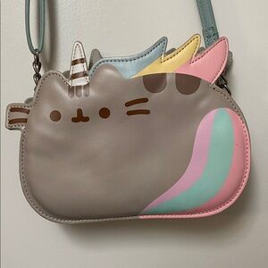 Pusheen the Cat Pusheenicorn Unicorn rainbow crossbody bag